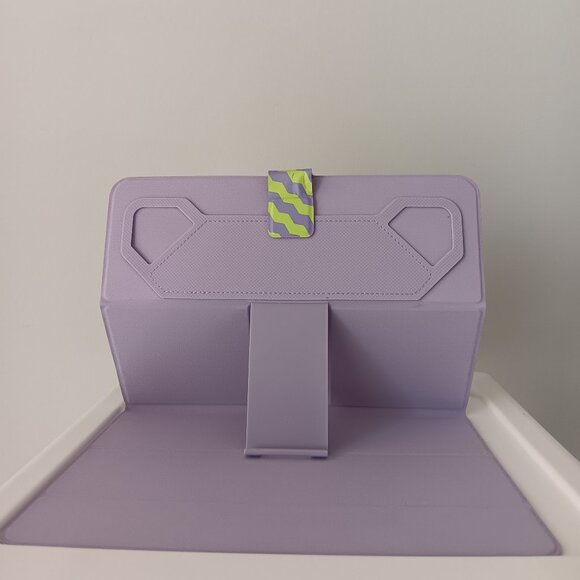 New GEMS Kids Zig Zag Universal Tablet Case Purple Green Screen Size 7" - 11" - Picture 5 of 8